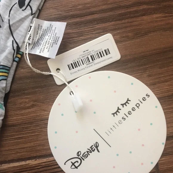 NWT Little Sleepies Mickey Mouse Sleepy - Picture 4 of 5